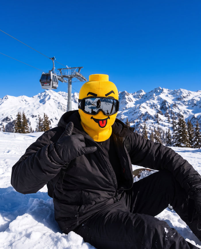 Jason T. wearing the Lego Balaclava™